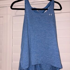 Under Armour Women's Heathered Blue Tank Top